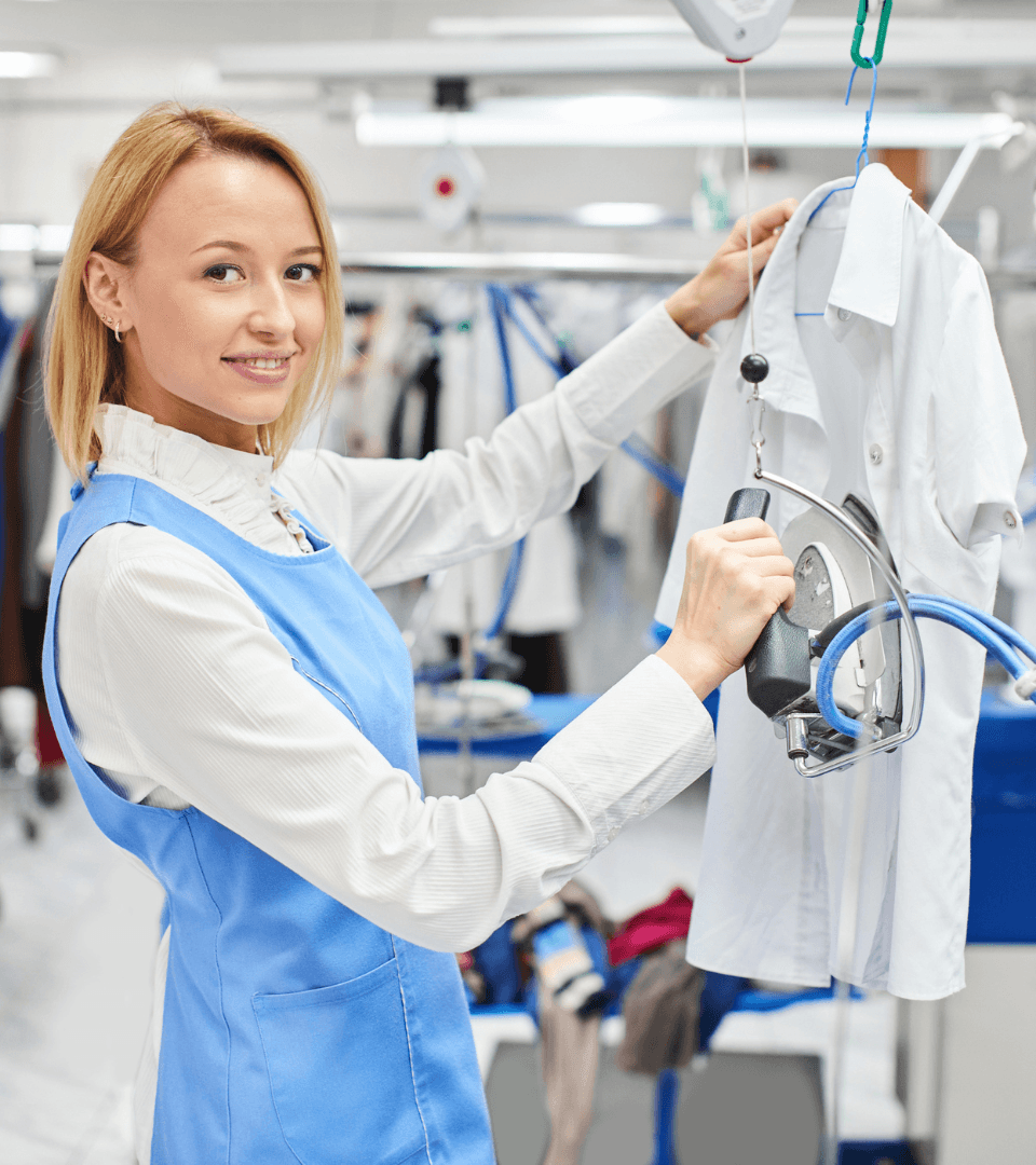 Premium Steam Ironing - Premium garment care