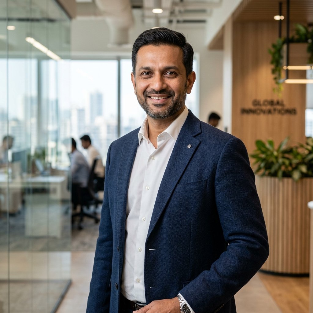 Portrait of Mr. Sachin, Founder & CEO at LaundriKart